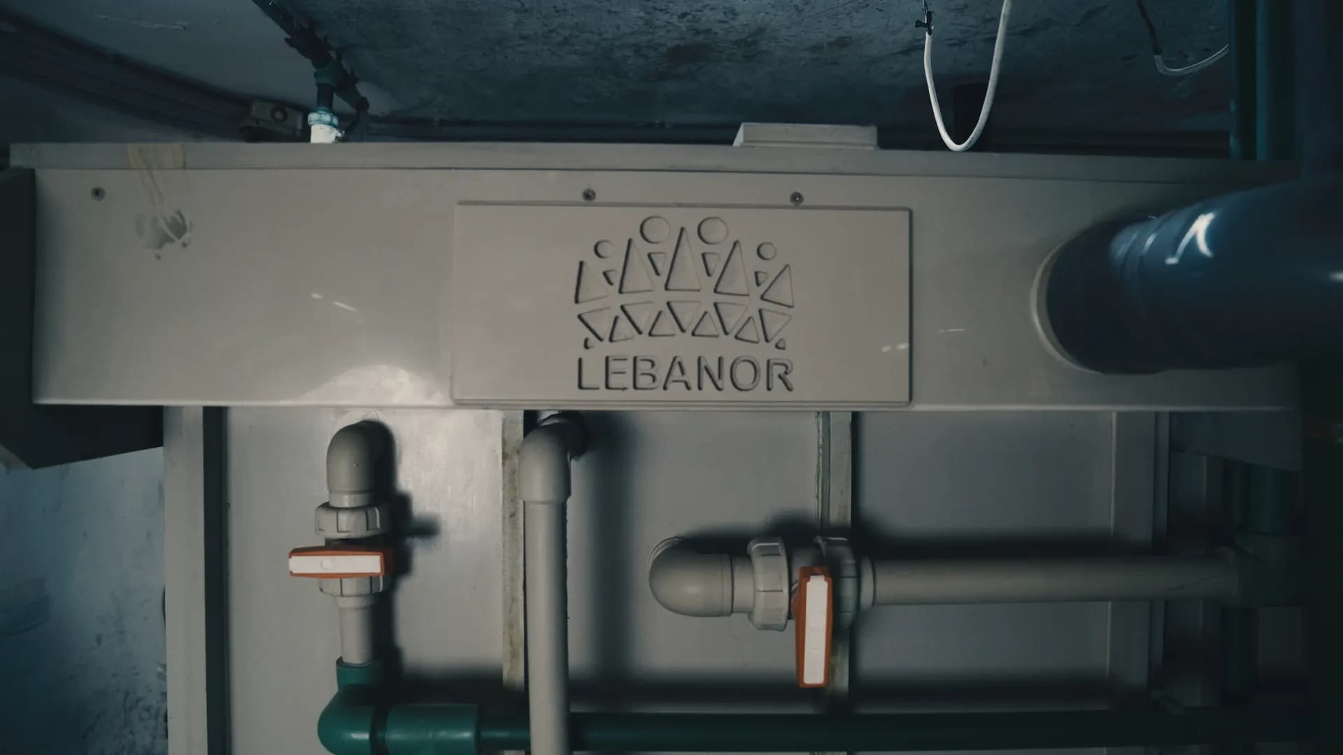 Lebanor mark on factory equipment