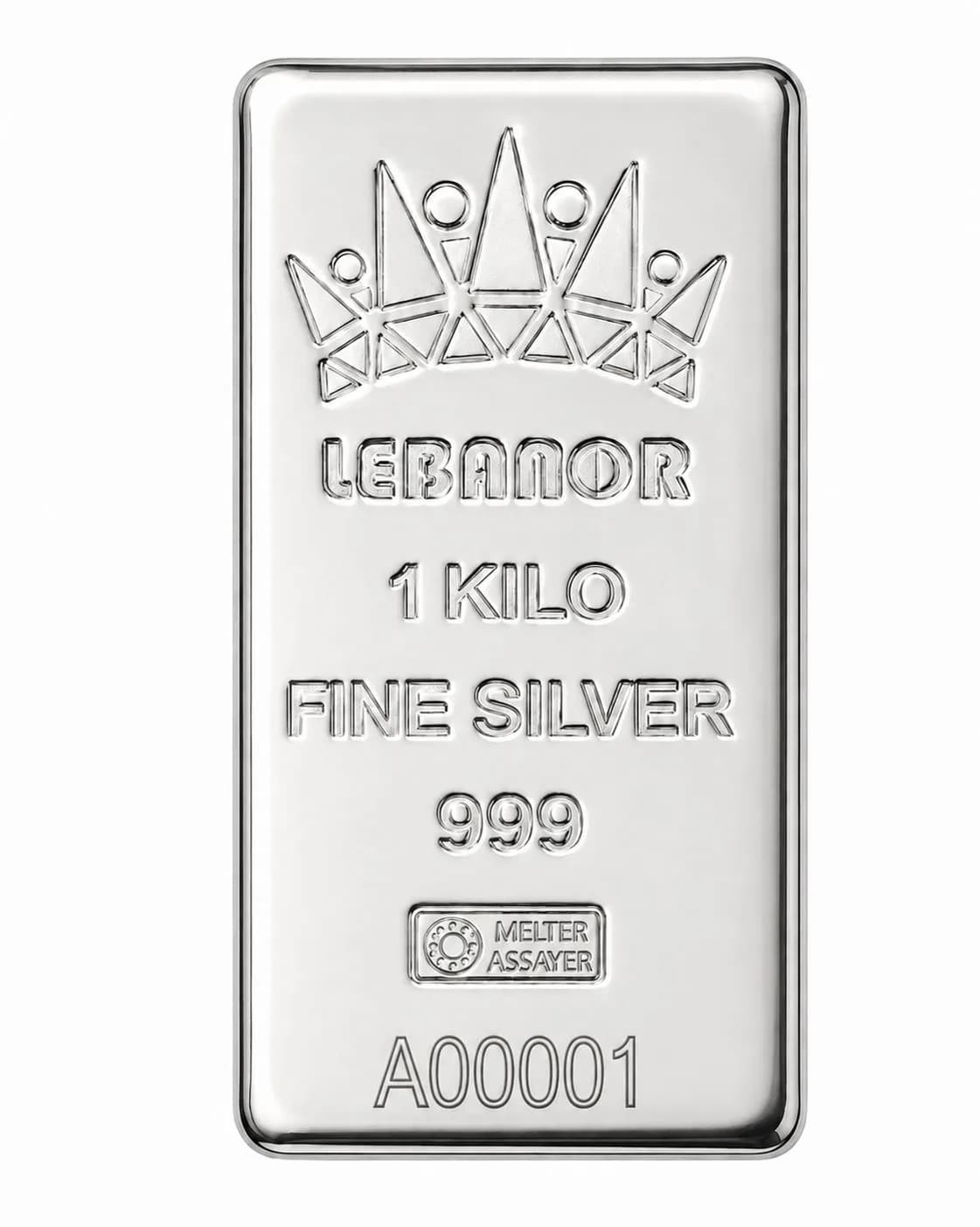 1 Kg Silver Bar